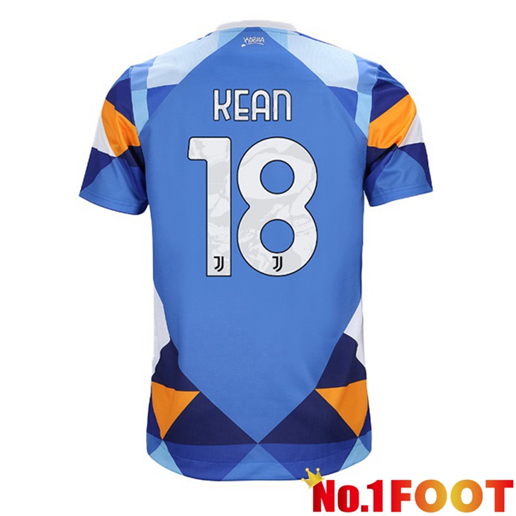 Juventus (KEAN 18) Jersey Fourth Blue 2021/2022