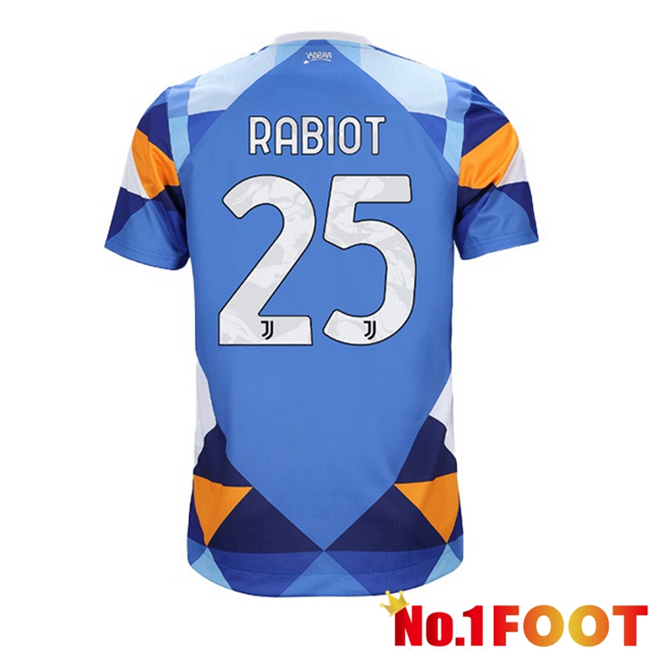 Juventus (RABIOT 25) Jersey Fourth Blue 2021/2022 - Click Image to Close