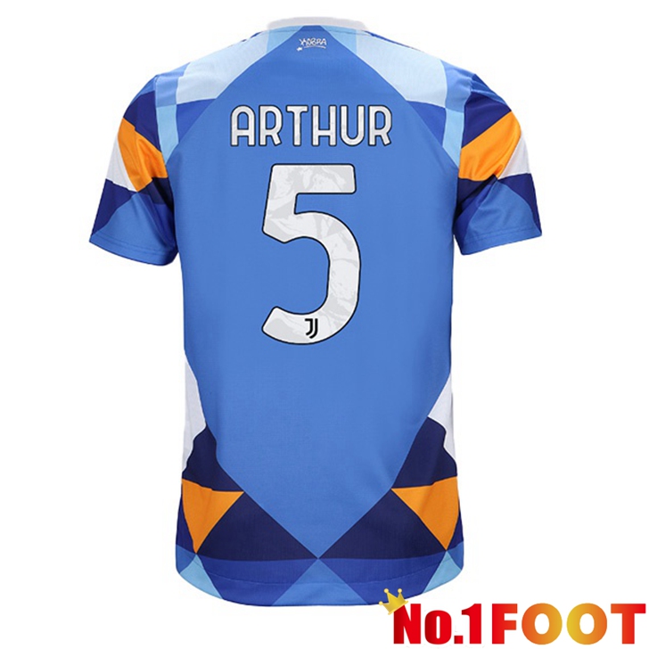 Juventus (ARTHUR 5) Jersey Fourth Blue 2021/2022