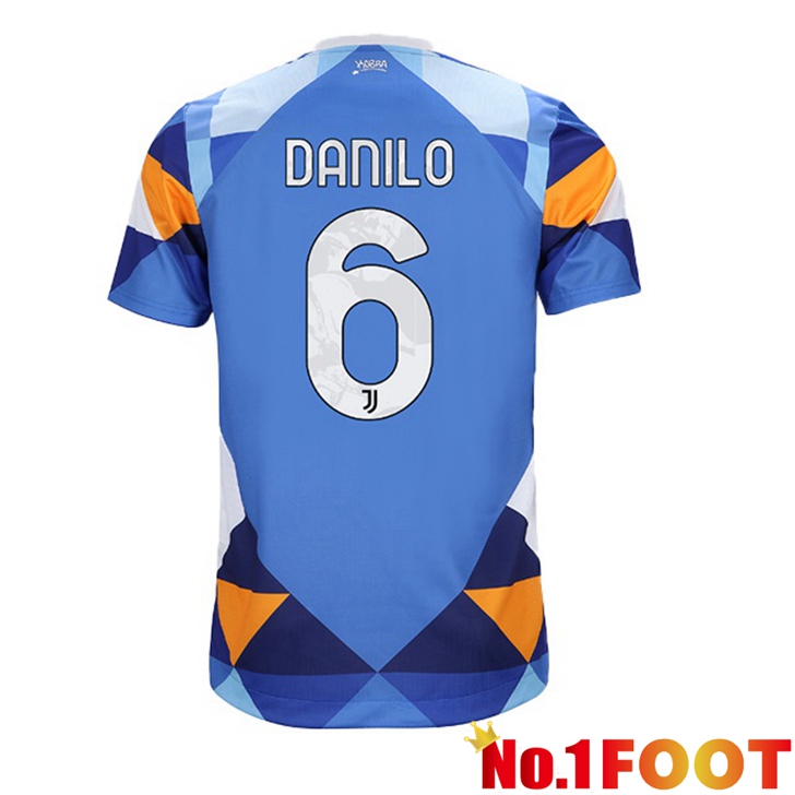 Juventus (DANILO 6) Jersey Fourth Blue 2021/2022