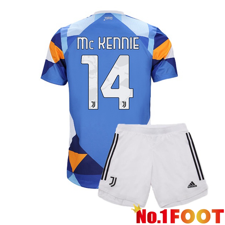 Juventus (MCKENNIE 14) Jersey Kids Fourth Blue 2021/2022