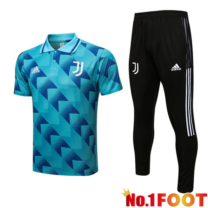 Juventus polo shirt + Pants Blue 2022/2023