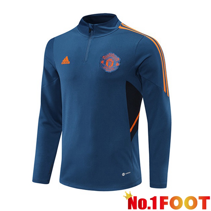 Manchester United Training Sweatshirt Blue 2022/2023