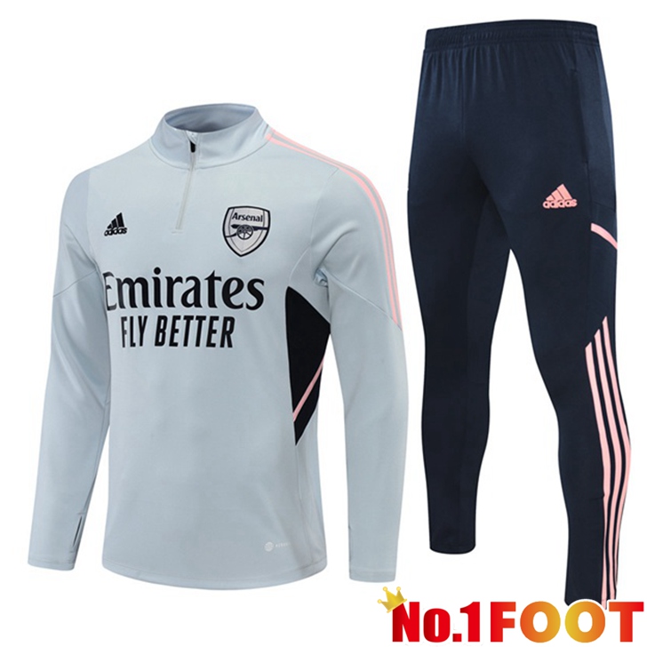 Arsenal Training Tracksuit Grey 2022/2023