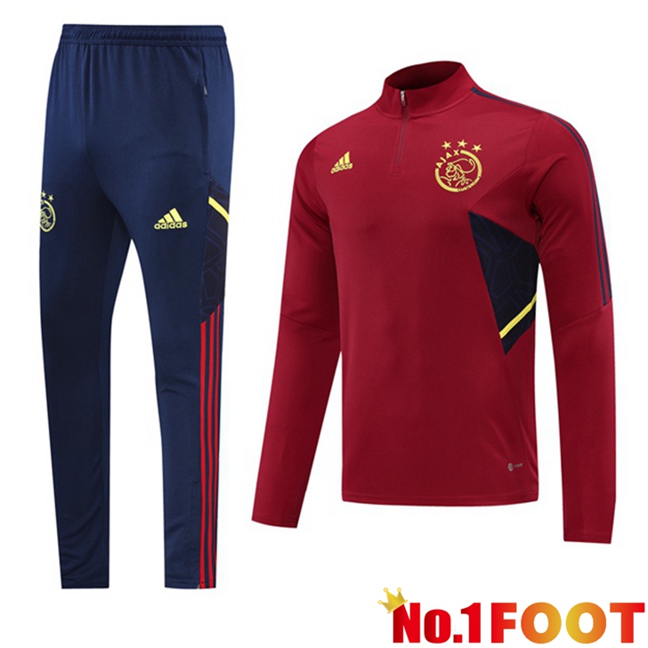 AFC Ajax Training Tracksuit Red 2022/2023