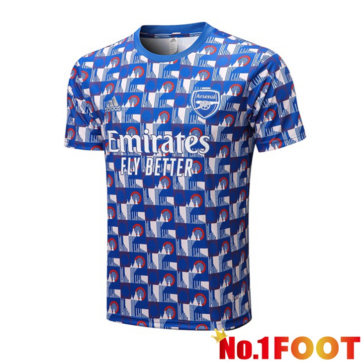 Arsenal Training T Shirt Blue 2022/2023