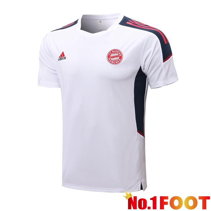 Bayern Munich Training T Shirt White 2022/2023