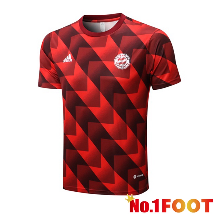 Bayern Munich Training T Shirt Red 2022/2023