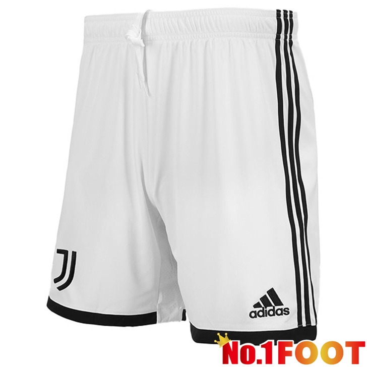 Juventus Football shorts Home White Black 2022/2023