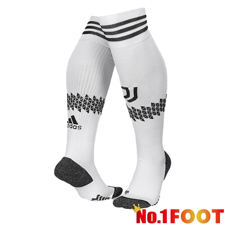 Juventus Football Socks Home White Black 2022/2023