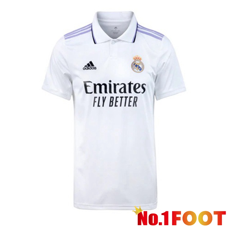 Real Madrid Jersey Home White 2022/2023