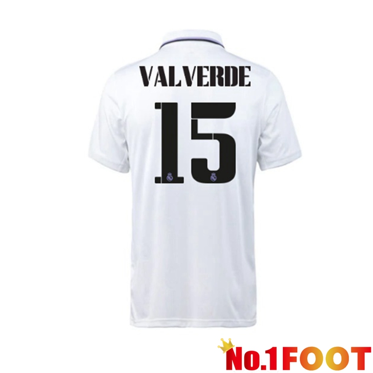 Real Madrid (ValGreen 15) Jersey Home White 2022/2023