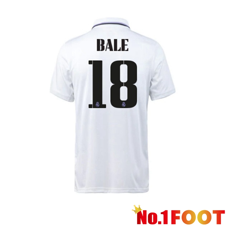 Real Madrid (Bale 18) Jersey Home White 2022/2023