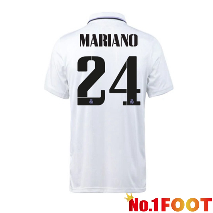 Real Madrid (Mariano 24) Jersey Home White 2022/2023