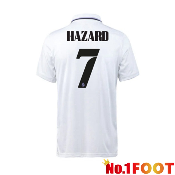 Real Madrid (Hazard 7) Jersey Home White 2022/2023