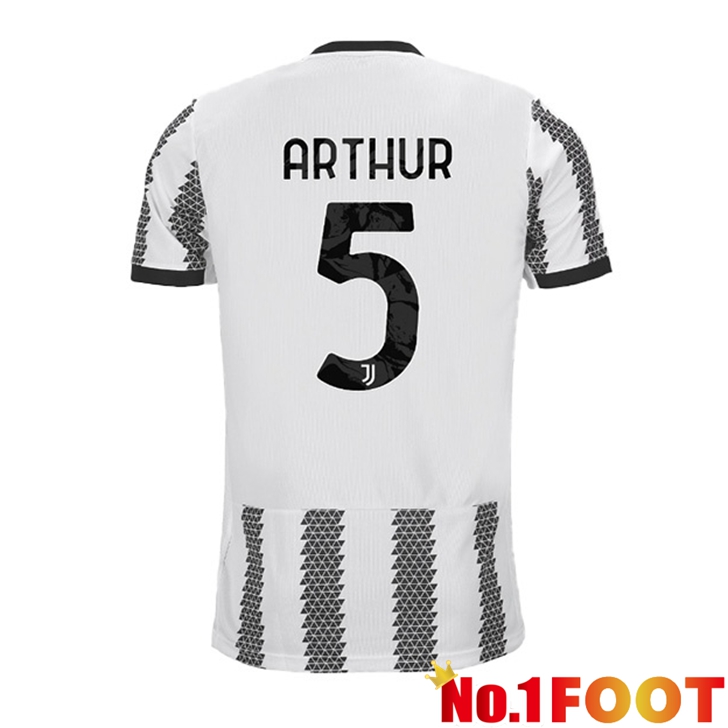 Juventus (ARTHUR 5) Jersey Home White Black 2022/2023