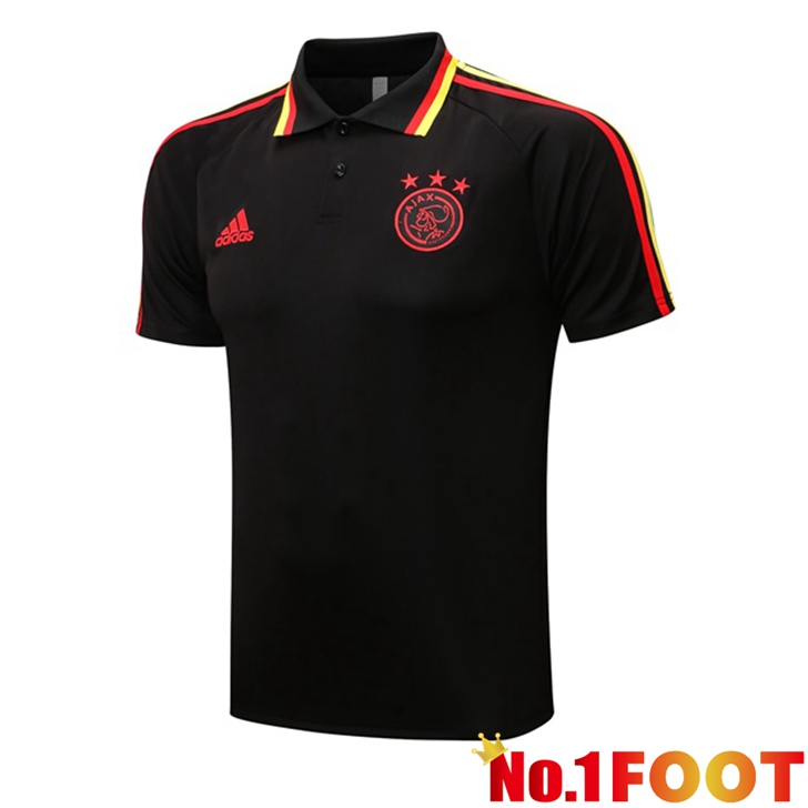 AFC Ajax polo shirt Black 2022/2023