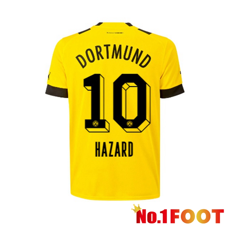 Dortmund BVB (Hazard 10) Jersey Home Yellow 2022/2023