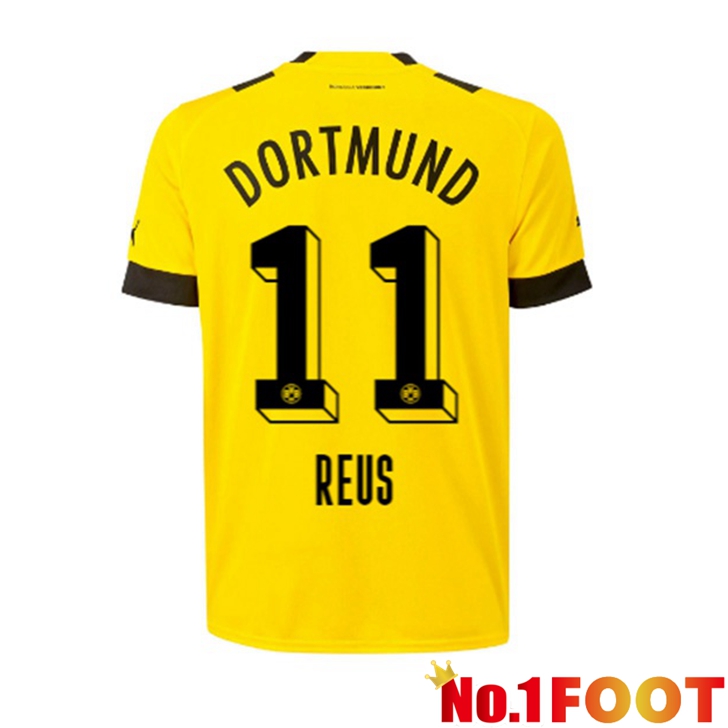 Dortmund BVB (Reus 11) Jersey Home Yellow 2022/2023