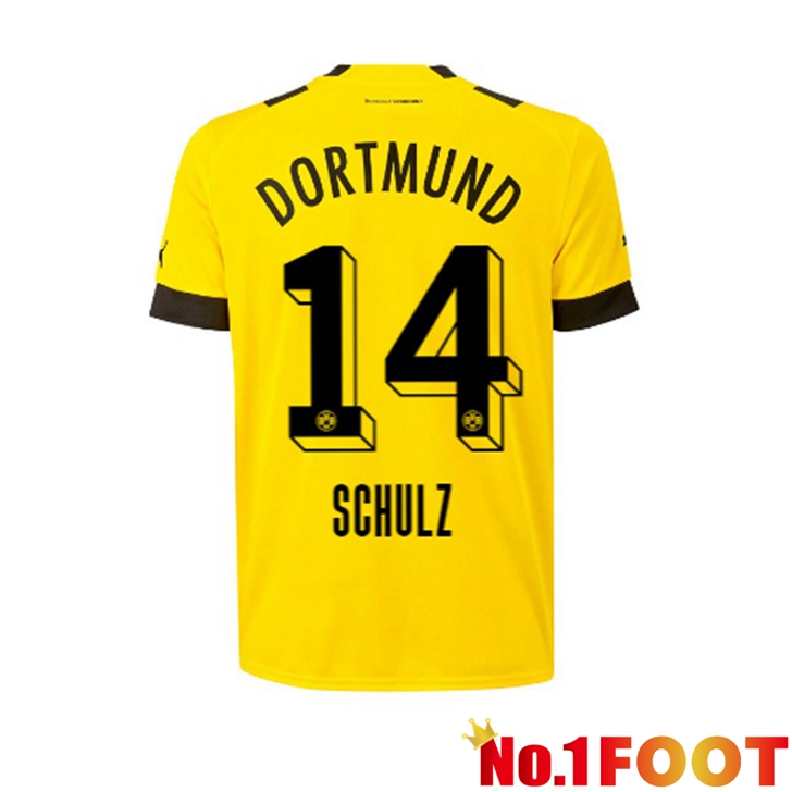 Dortmund BVB (Schulz 14) Jersey Home Yellow 2022/2023