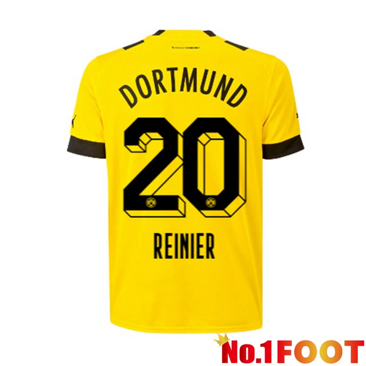 Dortmund BVB (Reinier 20) Jersey Home Yellow 2022/2023