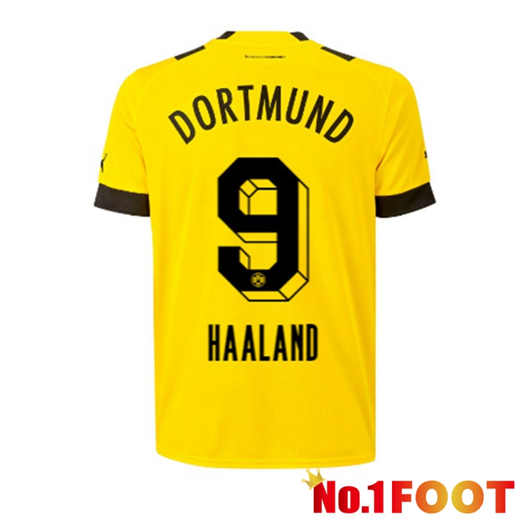 Dortmund BVB (Haaland 9) Jersey Home Yellow 2022/2023