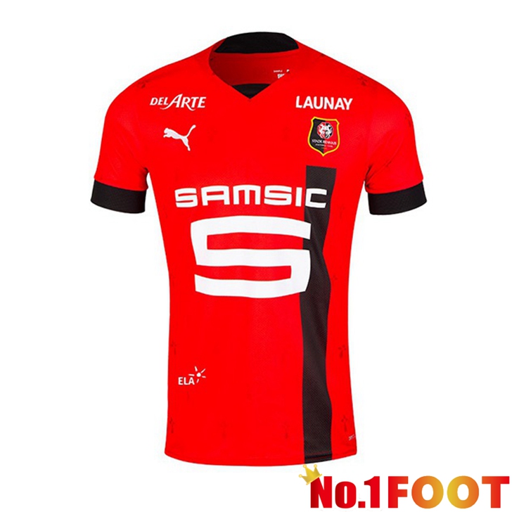 Stade Rennais Jersey Home Red 2022/2023