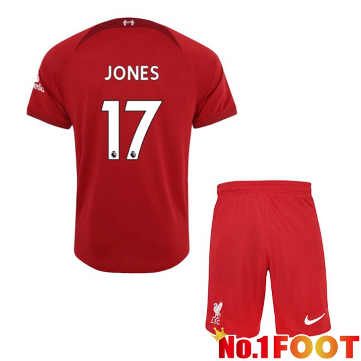 FC Liverpool (JONES 17) Jersey Home Kids Red 2022/2023