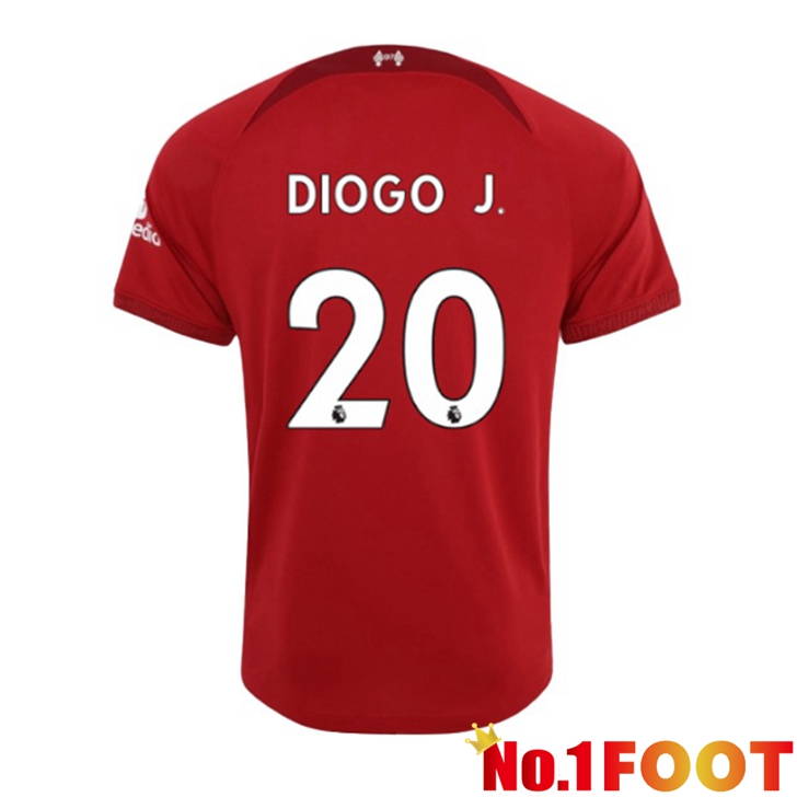 FC Liverpool (DIOGO J. 20) Jersey Home Red 2022/2023