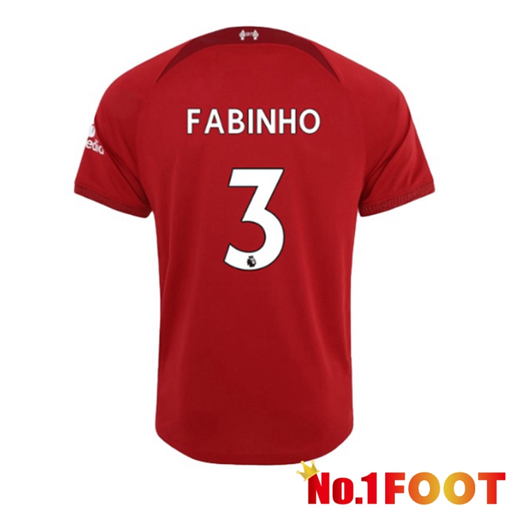 FC Liverpool (FABINHO 3) Jersey Home Red 2022/2023