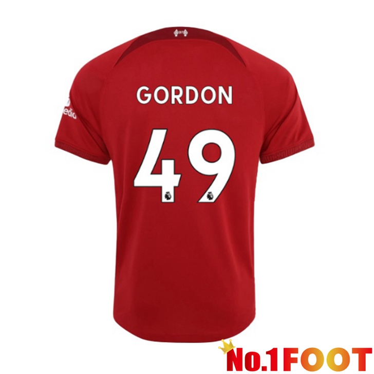 FC Liverpool (GORDON 49) Jersey Home Red 2022/2023