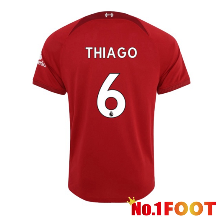 FC Liverpool (THIAGO 6) Jersey Home Red 2022/2023