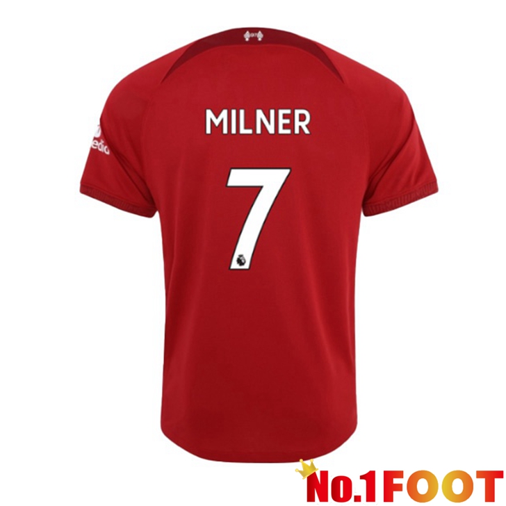 FC Liverpool (MILNER 7) Jersey Home Red 2022/2023