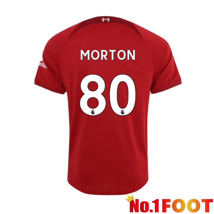 FC Liverpool (MORTON 80) Jersey Home Red 2022/2023