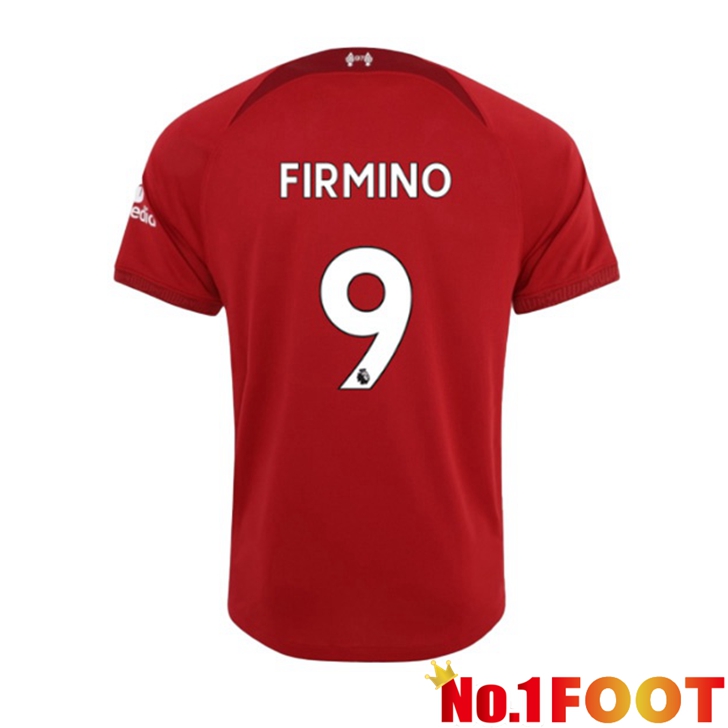 FC Liverpool (FIRMINO 9) Jersey Home Red 2022/2023