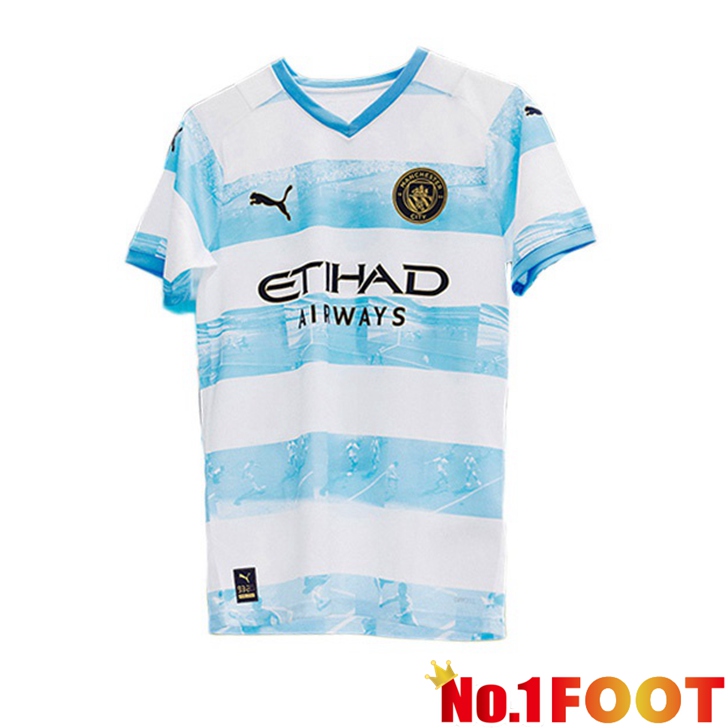 Manchester City 93:20 Jersey Blue White 2022/2023