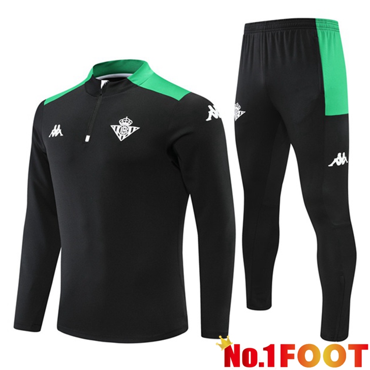 Real Betis Training Tracksuit Black 2022/2023