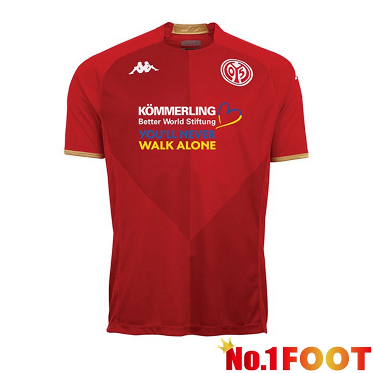 FSV Mainz 05 Jersey Home Red 2022/2023