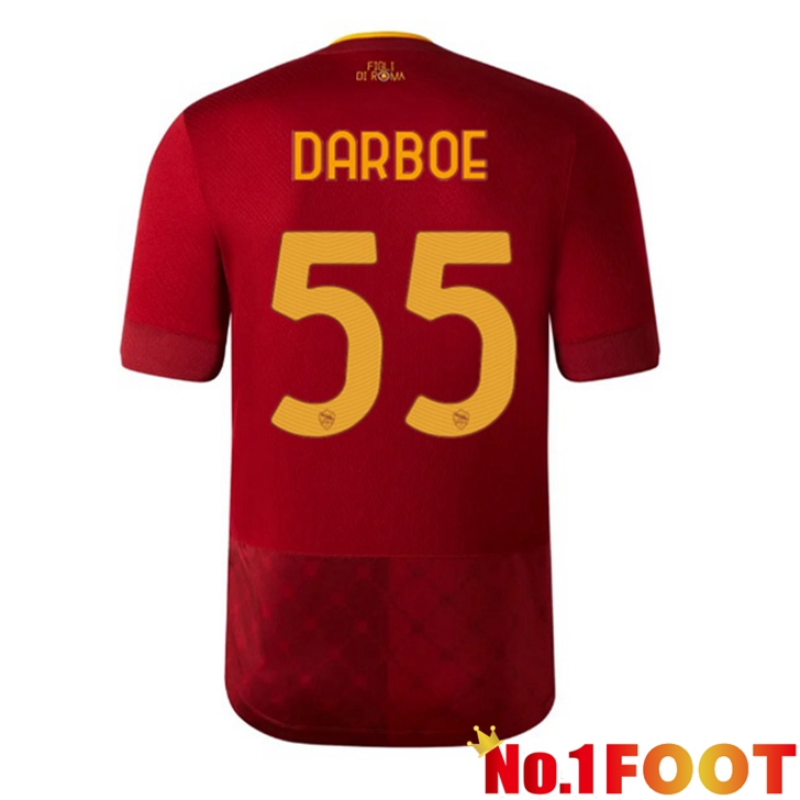 AS Roma (DARBOE 55) Jersey Home Red 2022/2023