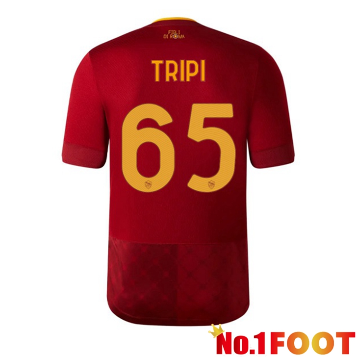 AS Roma (TRIPI 65) Jersey Home Red 2022/2023