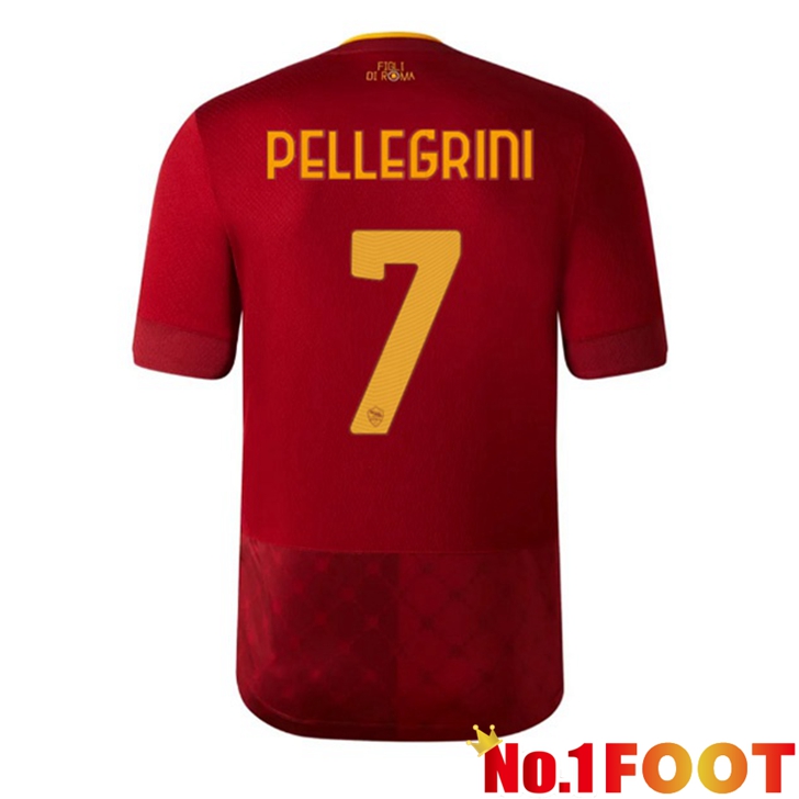 AS Roma (PELLEGRINI 7) Jersey Home Red 2022/2023