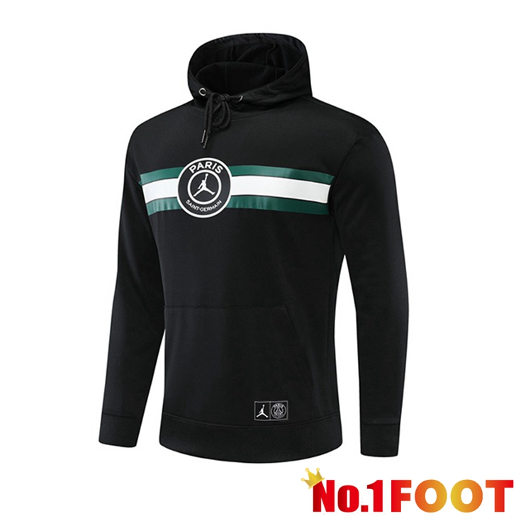 JORDAN Paris PSG Training Sweatshirt Hoodie Black 2022/2023