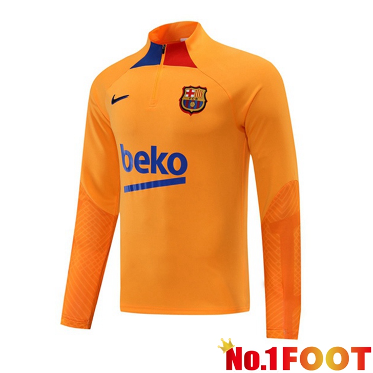 FC Barcelona Training Sweatshirt Yellow 2022/2023