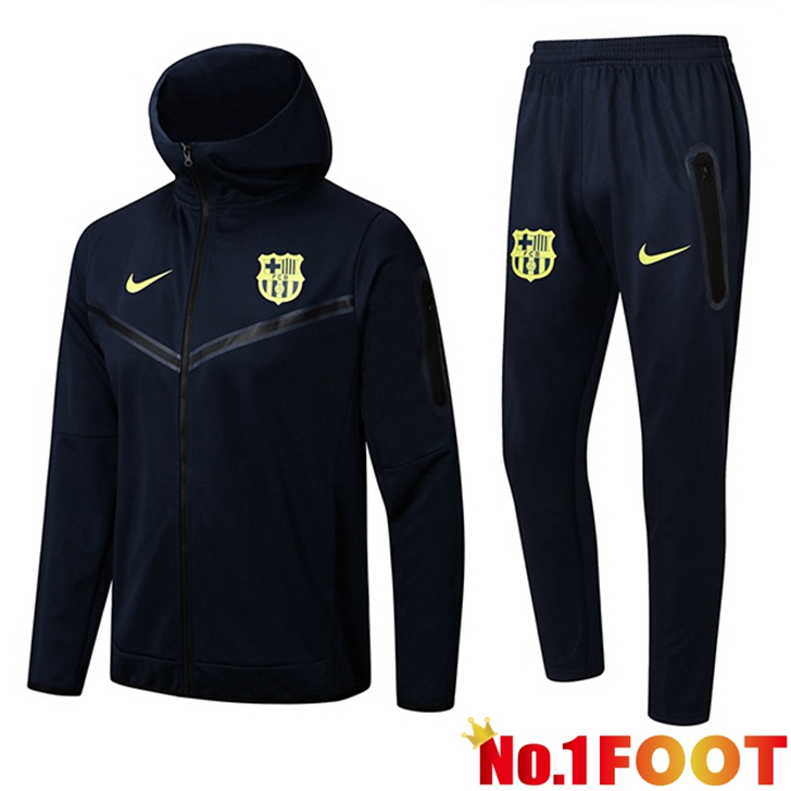 FC Barcelona Training Tracksuit Hoodie Blue Royal 2022/2023