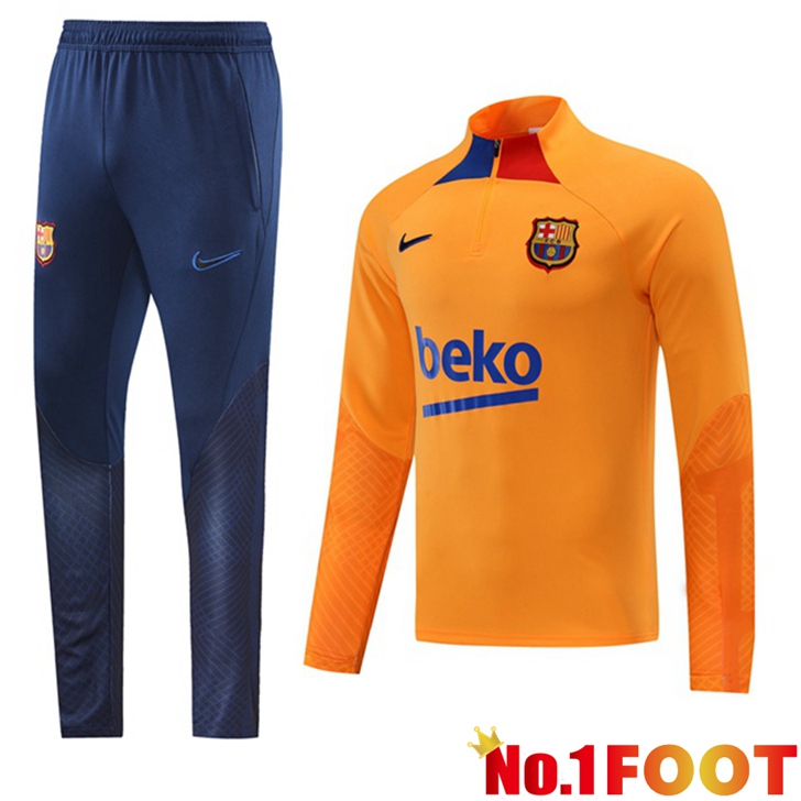 FC Barcelona Training Tracksuit Yellow 2022/2023