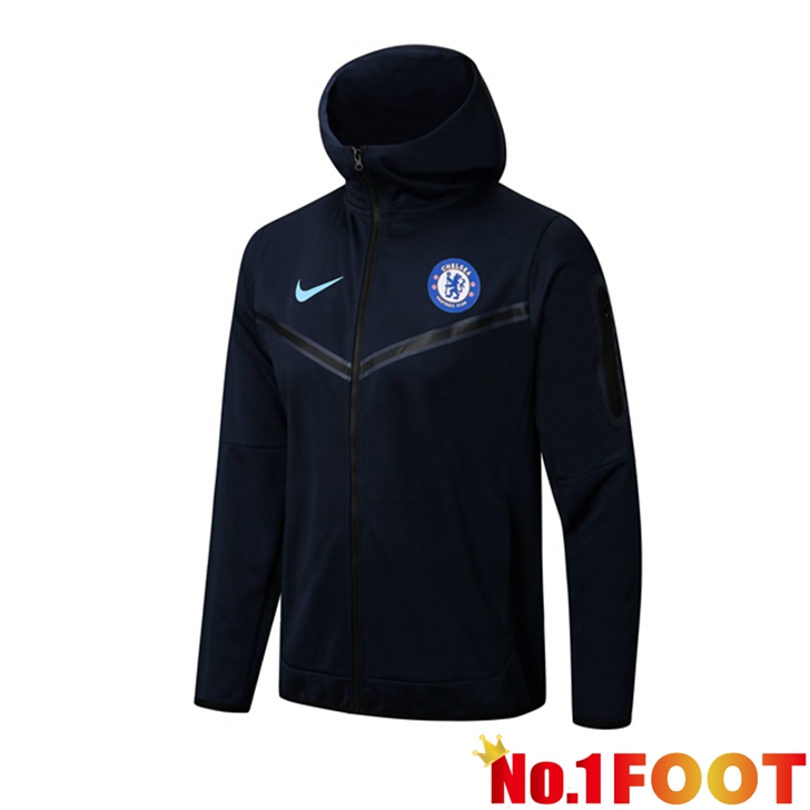 FC Chelsea Training Jacket Hoodie Blue Royal 2022/2023