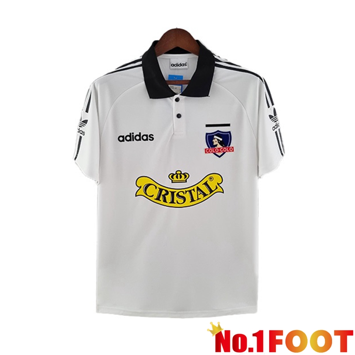 Colo-Colo Jersey Home Retro White 1992-1993