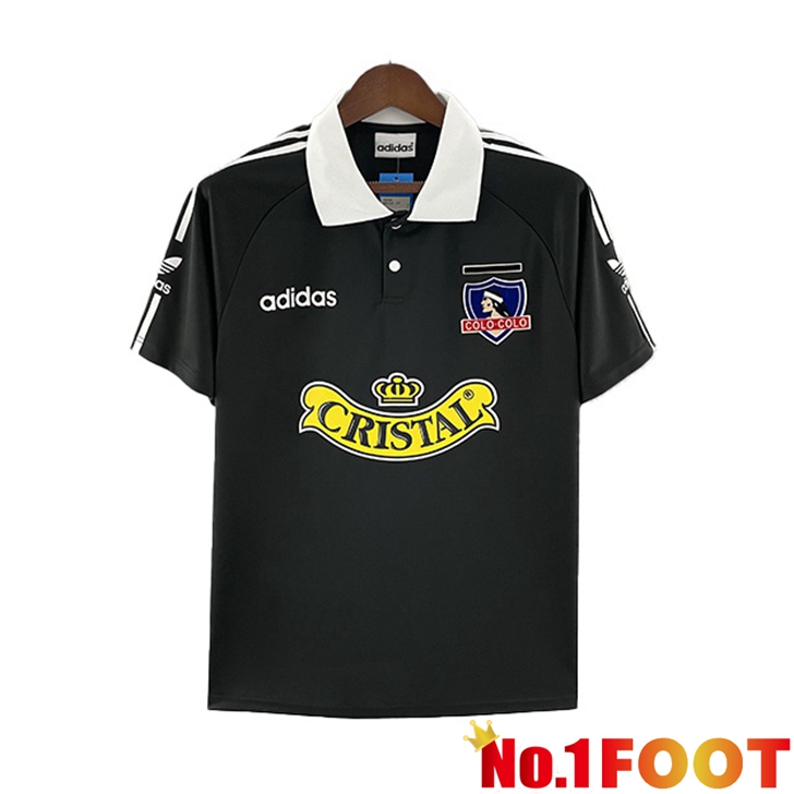 Colo-Colo Jersey Away Retro Black 1992-1993