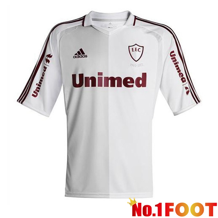 Fluminense Jersey Retro 100th Anniversary White 2011-2012