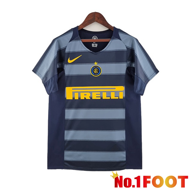 Inter Milan Retro Jersey Third Blue 2004-2005